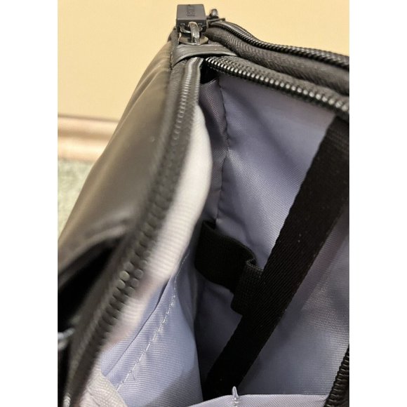 NEW IHKWIP BLACK NYLON PPE CARRIER CROSSBODY HAND SHOULDER BAG - Picture 5 of 9